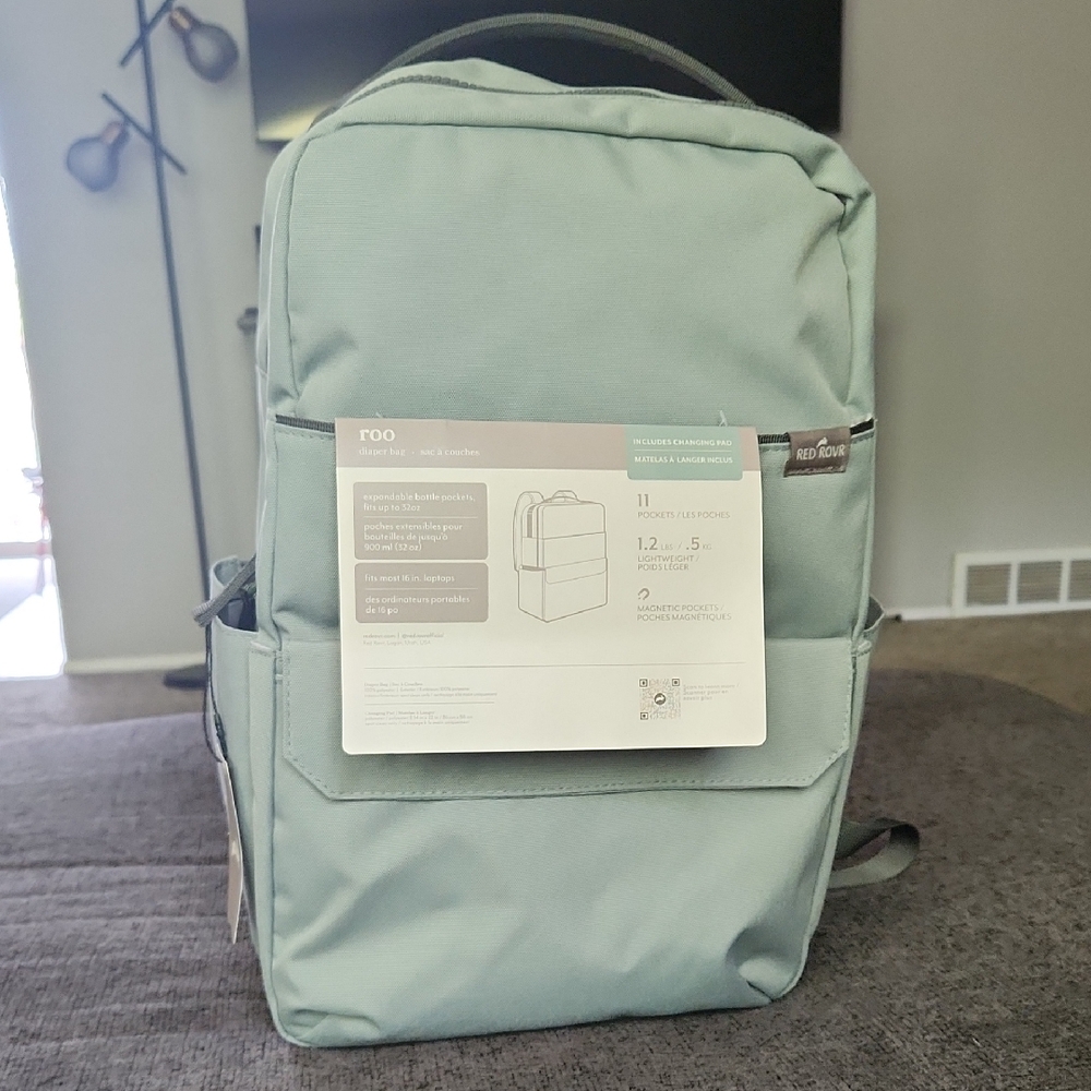 Roo Baby Bag - Sage